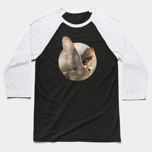 Night Flight Baseball T-Shirt by threshthesky